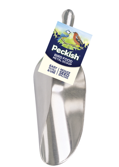 Peckish Bird Food Metal Scoop