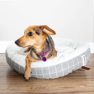 Check Round Bed