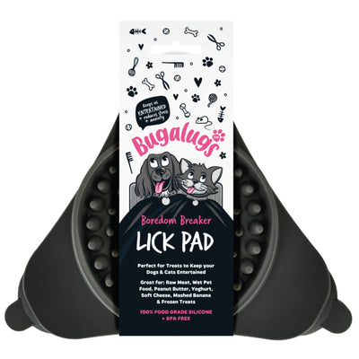 Lick Pad (Euro Hanger) in SRP Black