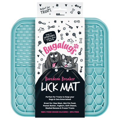 Lick Mat (Euro Hanger) in SRP Blue