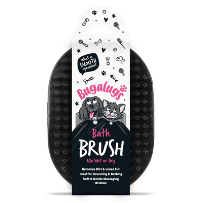Bath Brush (Euro Hanger) in SRP Black