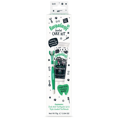 Toothpaste Gel 75g with Triple Headed Toothbrush