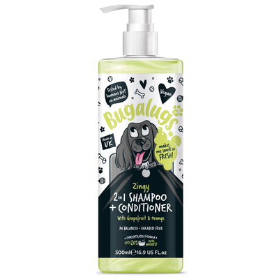 Zesty 2 in 1 Shampoo & Conditioner 500ml Bottle with Pump