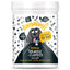 Turmeric & Flaxseed Supplement 200g Pot with spoon