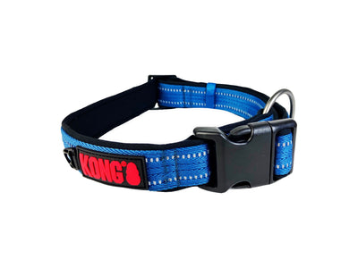 KONG Adjustable Collar Blue M 19mm W 35-50cm L