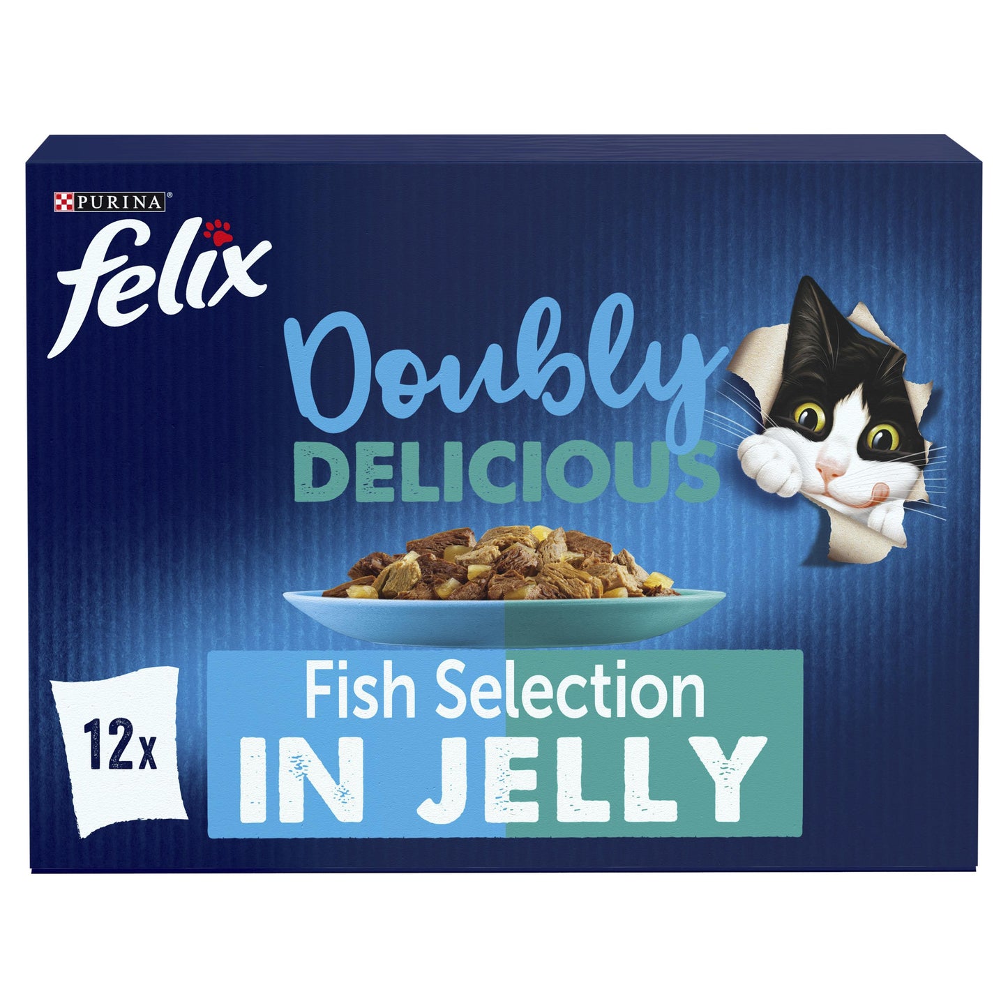 Felix AGAIL Doubly Delicious Fish in Jelly (12x85g)