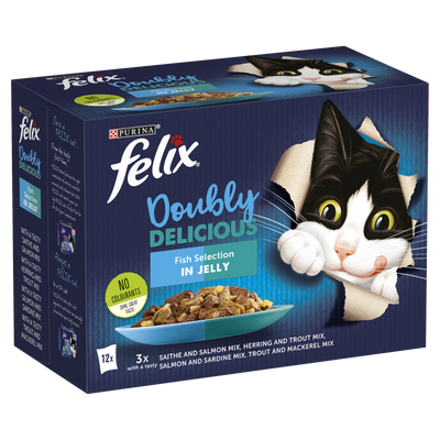 Felix AGAIL Doubly Delicious Fish in Jelly (12x85g)