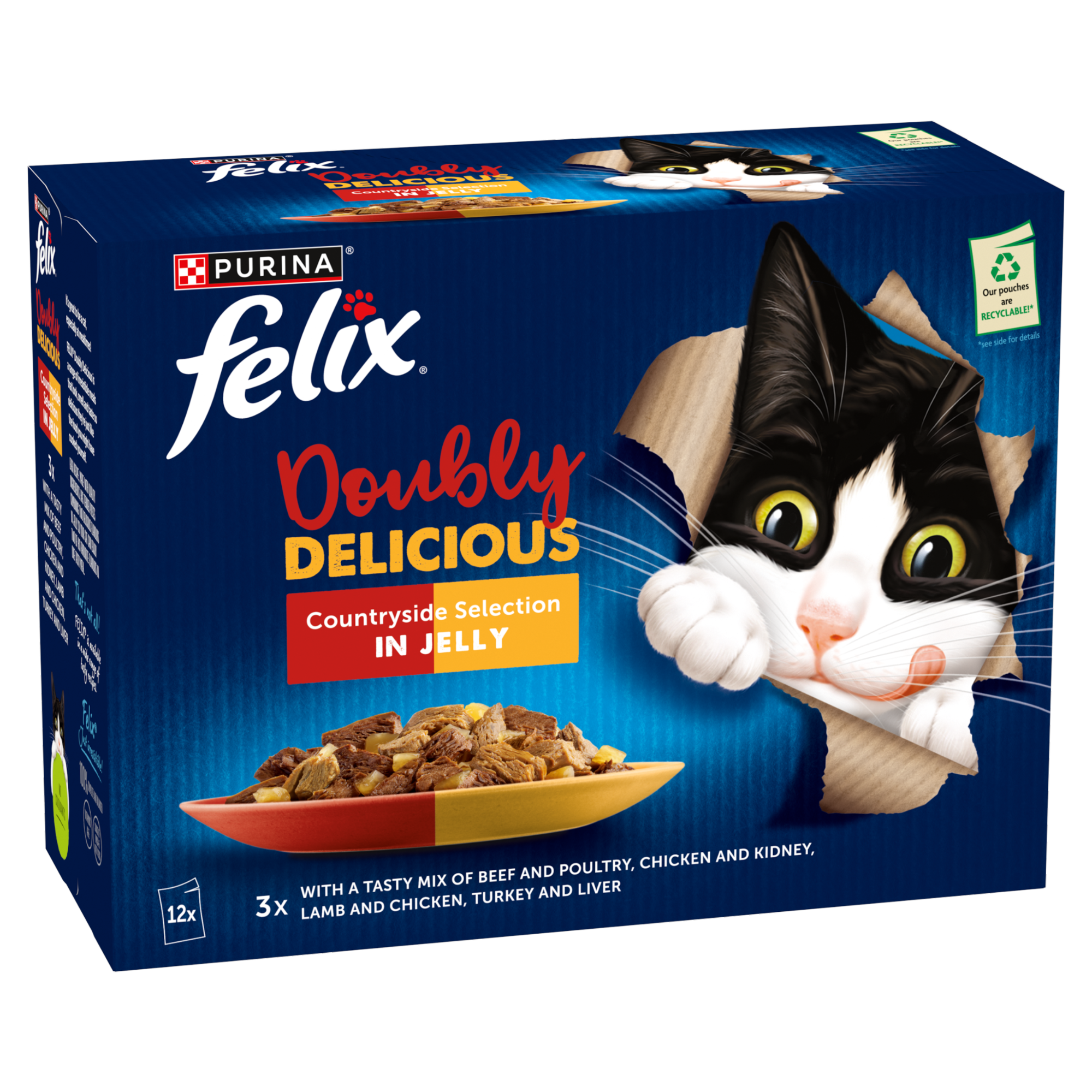 Felix AGAIL Doubly Delicious Meaty Selection in Jelly (12x85g) – Vital ...