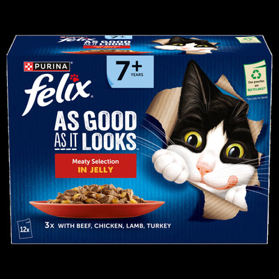 Felix AGAIL Meaty Selection  in Jelly (12x85g)