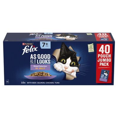 Felix AGAIL Mixed Selection in Jelly (40x85g)