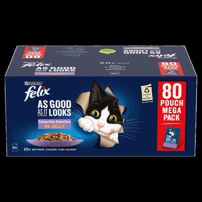 Felix AGAIL Beef in Jelly (80x85g)