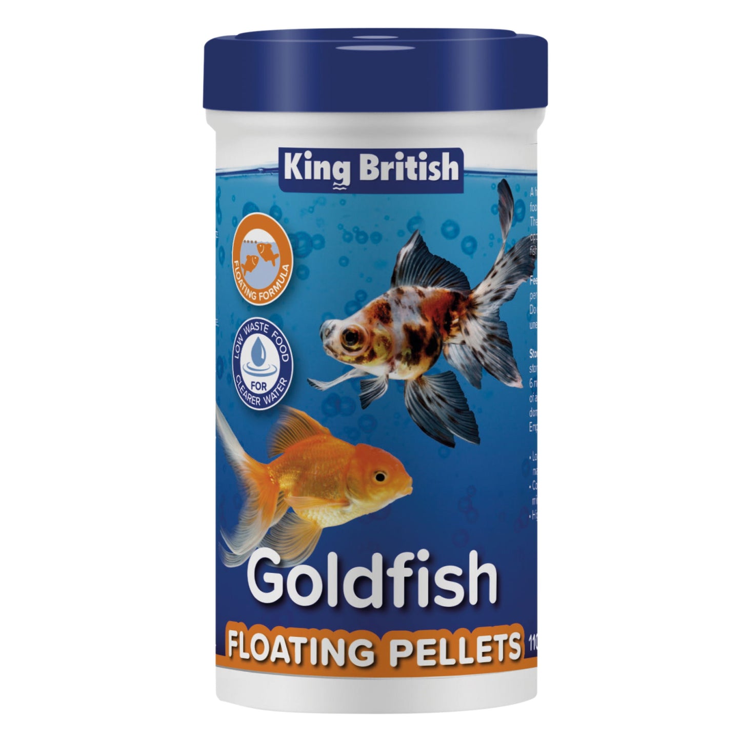King British Goldfish Floating Pellets 110g