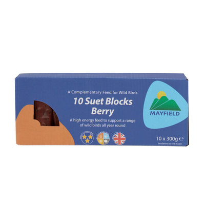 Mayfield Suet Blocks Berry 10 Pack