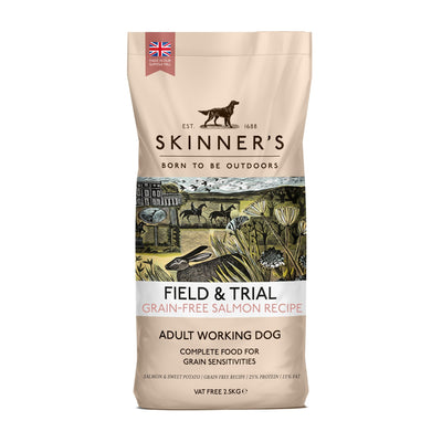 Skinners Field & Trial Grain Free Salmon and Sweet Potato 2.5kg
