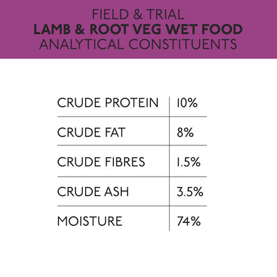 Skinners Field & Trial Lamb with Root Veg 390g