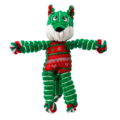 KONG Holiday Floppy Knots Fox Sm/Md