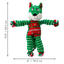 KONG Holiday Floppy Knots Fox Sm/Md