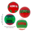 KONG Holiday Occasions Balls 4-pk Md