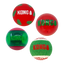 KONG Holiday Occasions Balls 4-pk Md