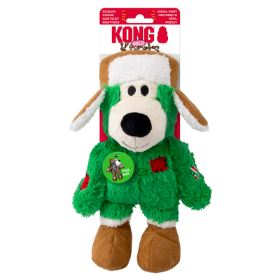 KONG Holiday Wild Knots Bear Assorted Md/Lg