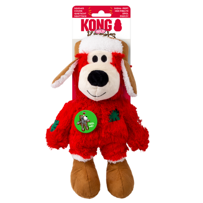 KONG Holiday Wild Knots Bear Assorted Md/Lg
