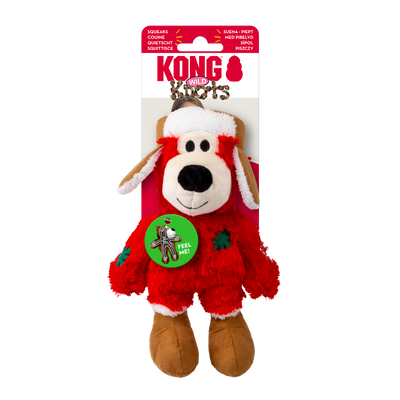 KONG Holiday Wild Knots Bear Assorted Sm/Md