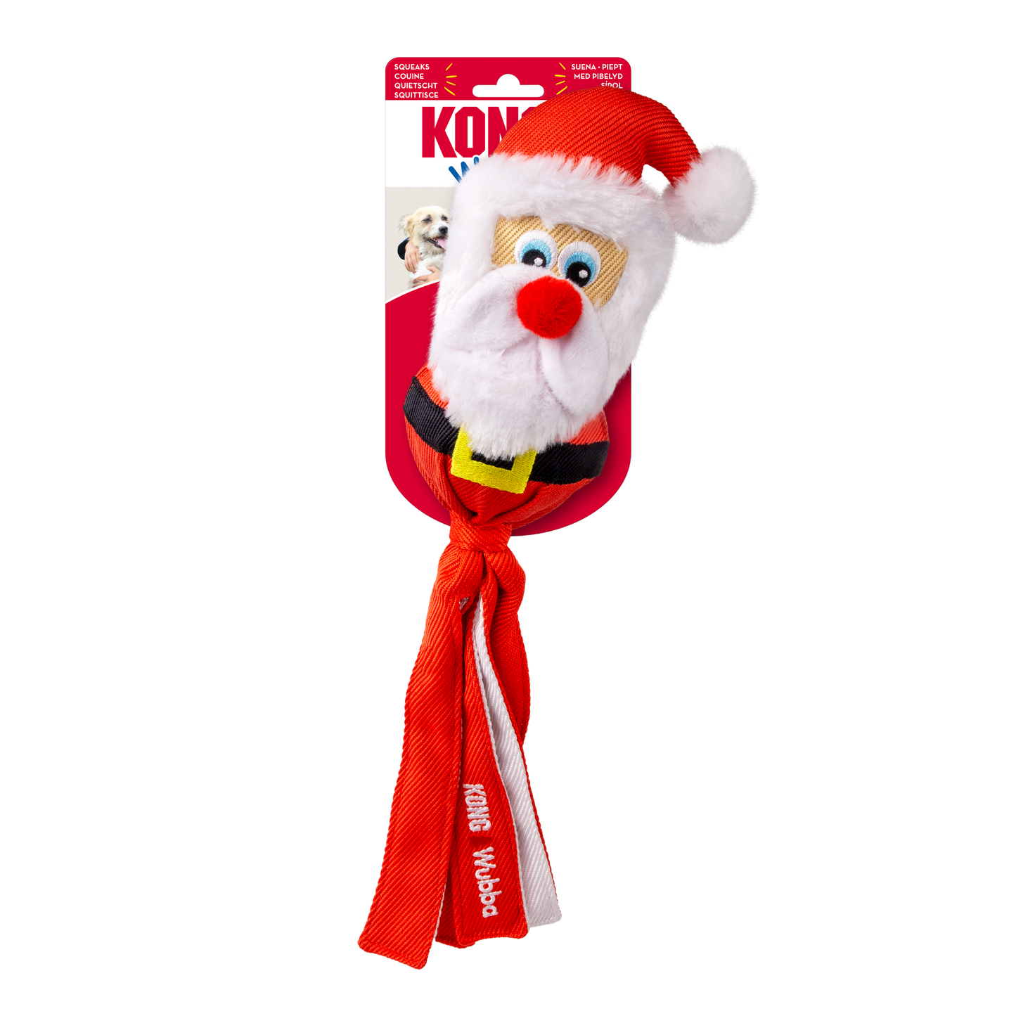 KONG Holiday Wubba™ Assorted Lg