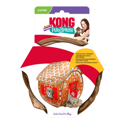 KONG Holiday Play Spaces Bungalow Gingerbread