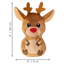 KONG Holiday Refillables Reindeer