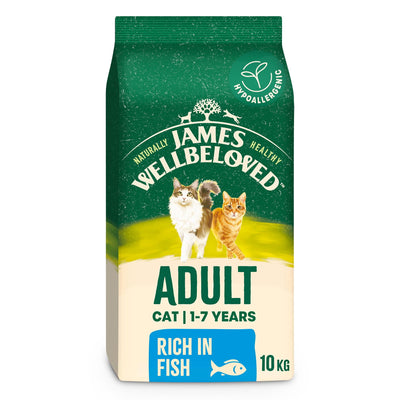 James Wellbeloved Dry Cat Adult Fish 10kg
