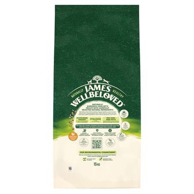 James Wellbeloved Dry Dog Puppy Lamb & Rice 15kg