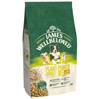 James Wellbeloved Dog Adult Plant power with Lamb 1.5kg