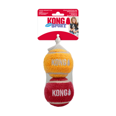 KONG Sport Softies Balls 2-pk Assorted Lg