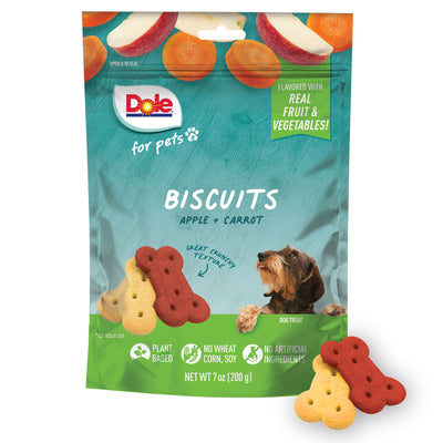 Dole Dog Biscuits Apple & Carrot  Assorted Bag 198g