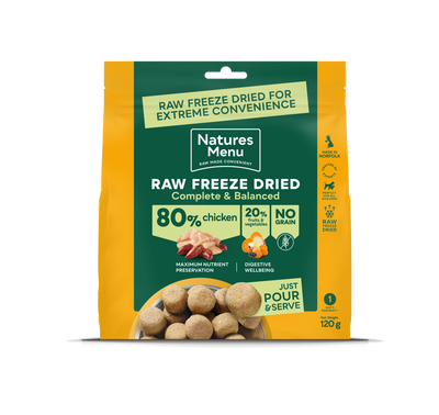 Natures Menu Complete and Balanced 80/20 Chicken 120g