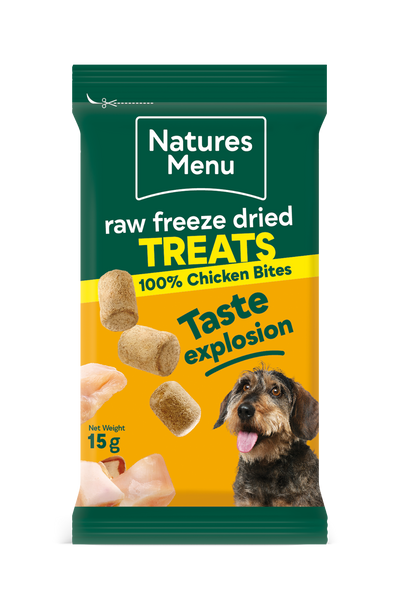 Natures Menu Freeze Dried Bites Chicken 15g