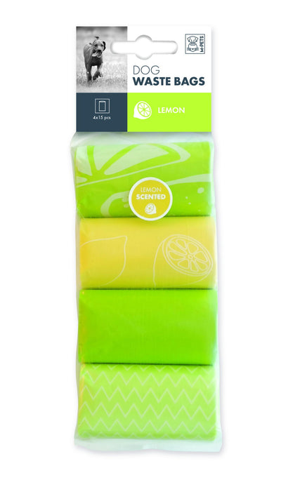 M-PETS Dog Waste Bags Lemon