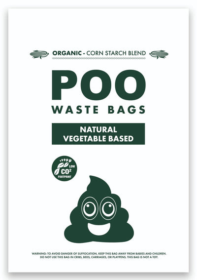 M-PETS Poo Dog Waste Bags (60 Bags) - Lavender Scented