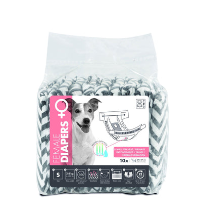 M-PETS Diapers - Female Dog - Small