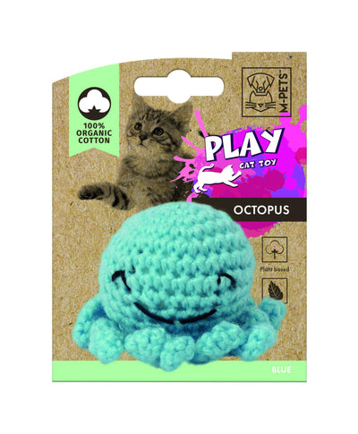 M-PETS Octopus - 100% Organic Cotton - Blue
