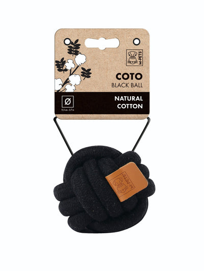 M-PETS Coto Black Ball 9.5 Cm