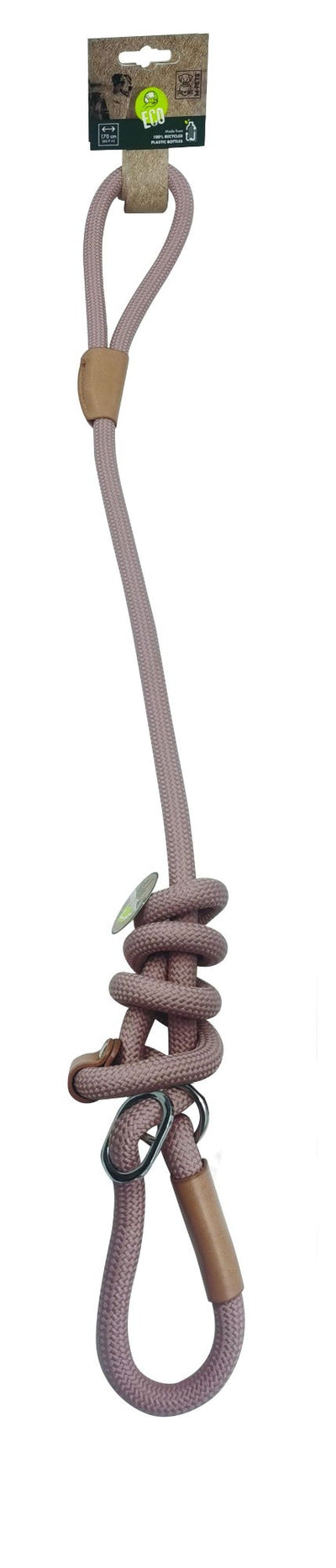 M-PETS Eco Dog Leash & Collar 2 In 1 S - Pink