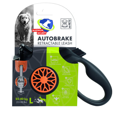 M-PETS Autobrake Retractable Smart Leash - Large
