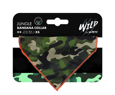 M-PETS Wild Jungle Bandana Xtra Small