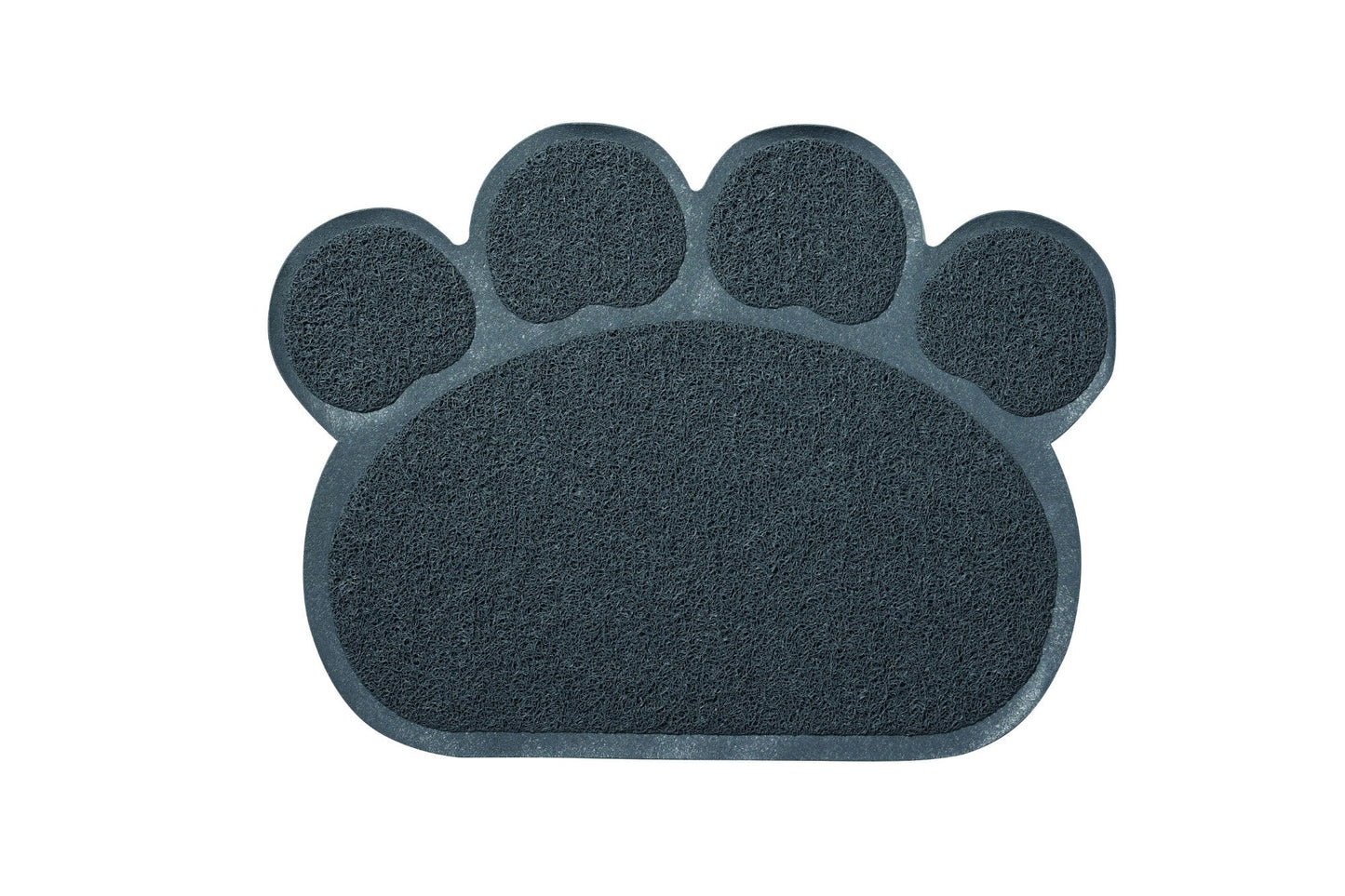 M-PETS Paw Cat Litter Mat Grey