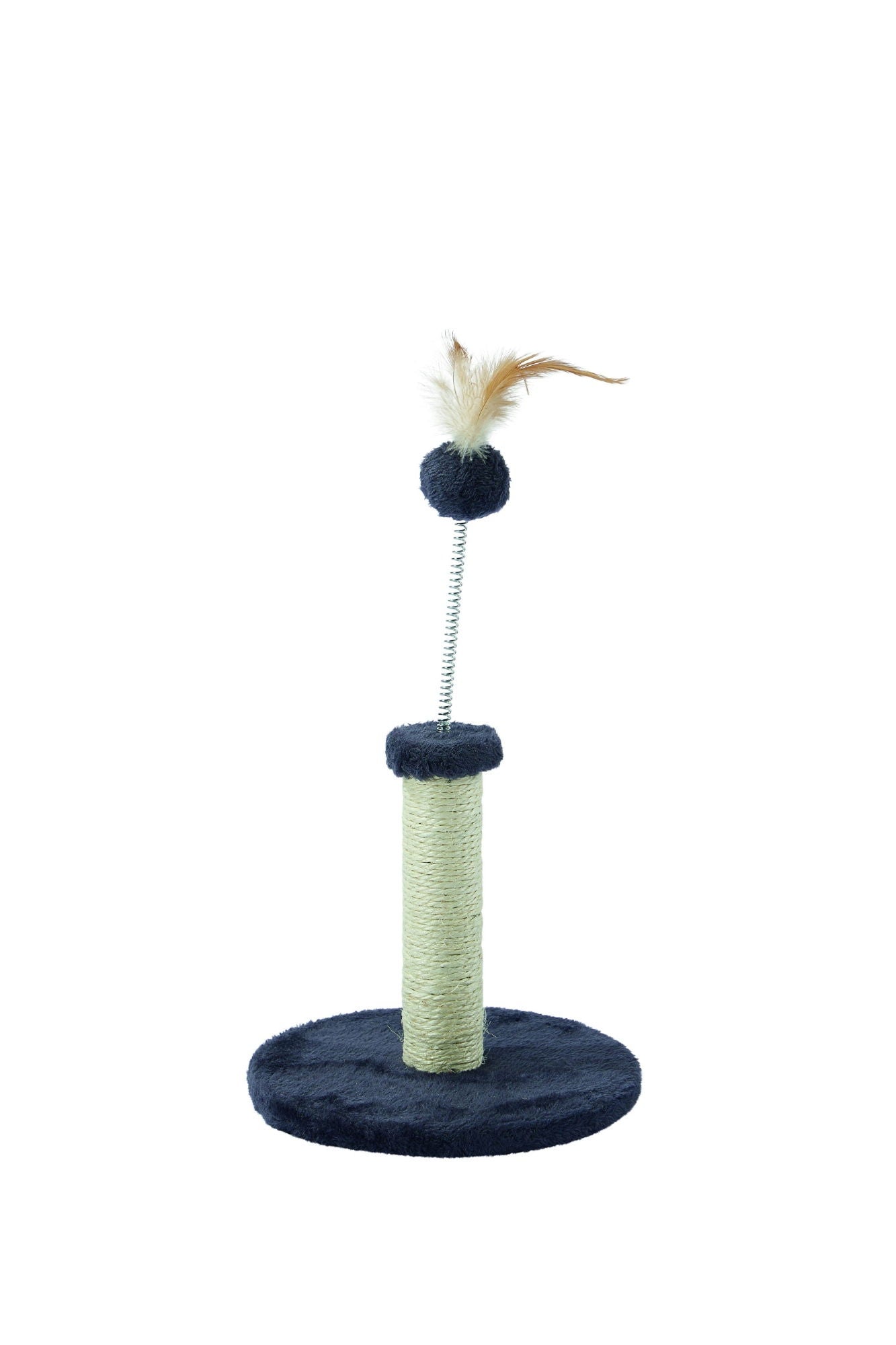 M-PETS My First Cat Tree Feather Dark Blue