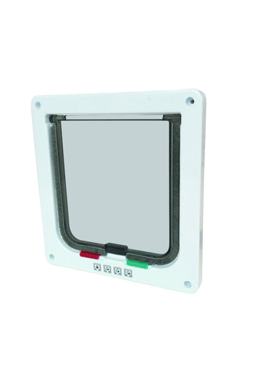 M-PETS Doras Cat Door - 4 Way Locking