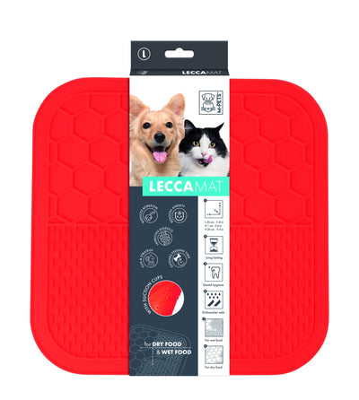 M-PETS Lecca Mat Red Large