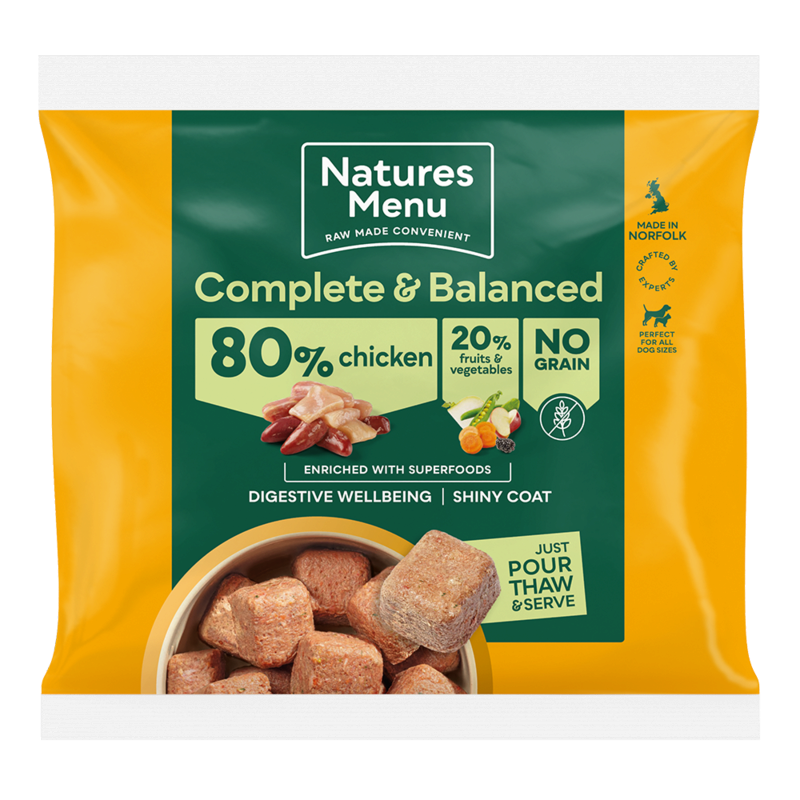 Natures Menu Complete & Balanced 80/20 Chicken 1kg