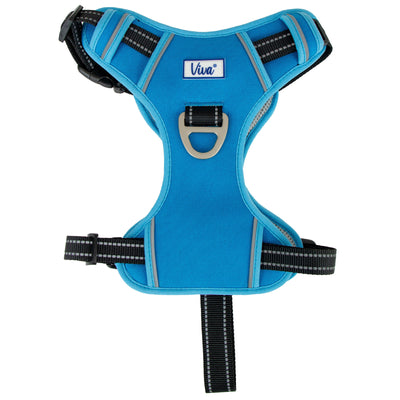 Ancol Viva Exercise & Travel Harness Blue S 35-45cm